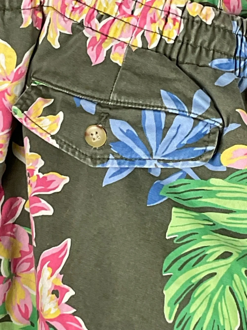 Polo Ralph Lauren Tropical Floral Swim Trunk Shorts Men’s 36 Palm Beach Resort